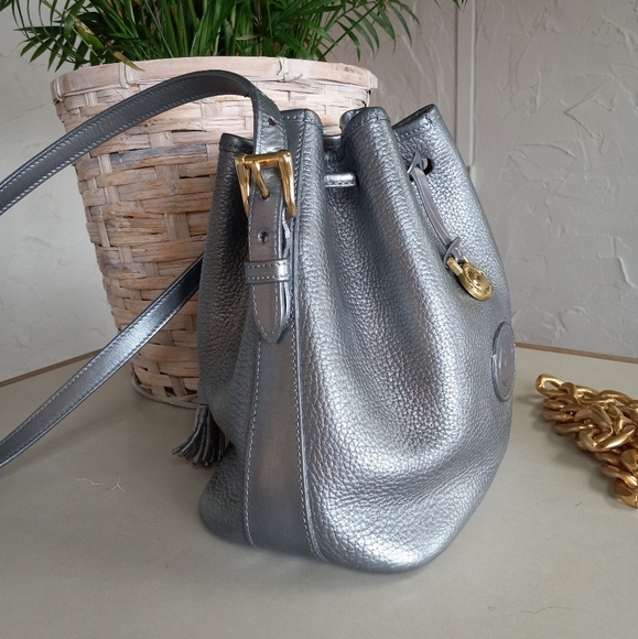 Dooney & Bourke 1980's Drawstring Bag. - Picture 11 of 16